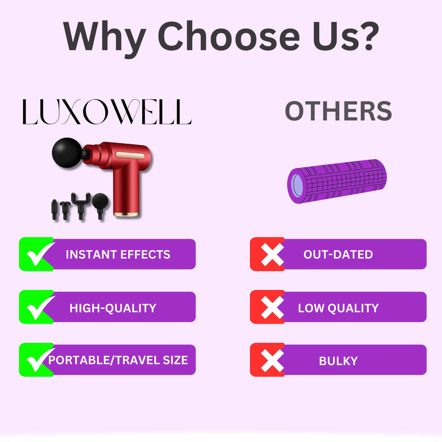 Luxowell™ Massage Gun